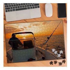 024662 Teknede Gün Batımı Keyfi 240 Parça Puzzle Yapboz