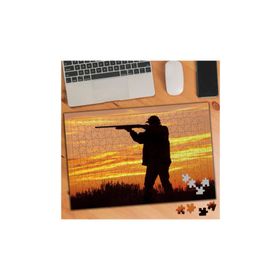 024709 Av Tüfekli Adam Avcı 240 Parça Puzzle Yapboz
