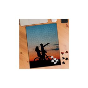 024938 Akşamüstü Bisiklet Gezmesi 240 Parça Puzzle Yapboz