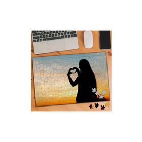 024949 Gün Batımında Silüet Oluşturma 240 Parça Puzzle Yapboz