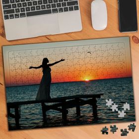 024957 Gün Batımı Mutluluk Huzur 240 Parça Puzzle Yapboz