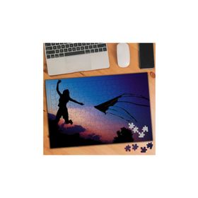 024987 Uçurtma Uçuran Kız 240 Parça Puzzle Yapboz