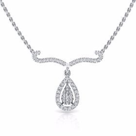 0,25 Karat Pırlantalı Kolye