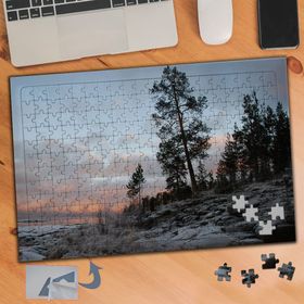 026 Sıra Ağaçlar Tabiat Harikası 240 Parça Puzzle Yapboz Tablo