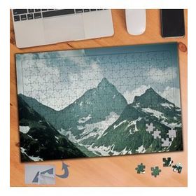 027 Karlı Dağlar Tabiat Harikası 240 Parça Puzzle Yapboz Tablo