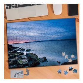 029 Denizde Kayalıklar Manzarası 240 Parça Puzzle Yapboz Tablo