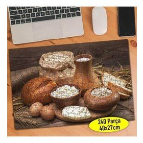 03 Peynir Süt ve Sebze Sağlıklı Besinler 240 Parça Puzzle Yapboz