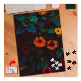 033 Bitki Doğa Renkli Çiçekler 240 Parça Puzzle Yapboz Tablo