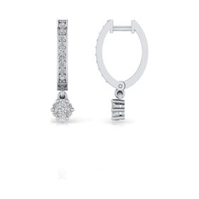 0,36 Karat Pırlantalı Küpe