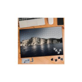 037 Deniz Kenarında Kayalık Manzarası 240 Parça Puzzle Yapboz Tablo