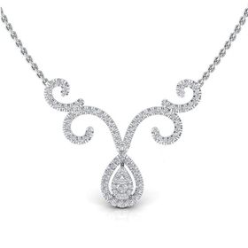 0,37 Karat Pırlantalı Kolye