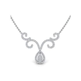0,37 Karat Pırlantalı Kolye
