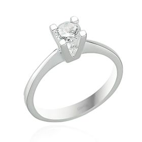0,38 ct Pırlanta Tek Taş Yüzük