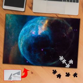 0383 Gezegen Şekli Nasa Görüntüsü 240 Parça Puzzle Yapboz Tablo