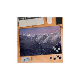 042 Mor Gökyüzü Ve Karlı Dağlar 240 Parça Puzzle Yapboz Tablo