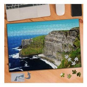 044 Mavi Deniz ve Sarp Kayalıklar 240 Parça Puzzle Yapboz Tablo