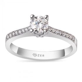 0,45 ct Tektaş Pırlanta Yüzük