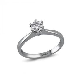 0,47 ct Pırlanta Tek Taş Yüzük