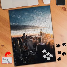 048 Gökdelenler New York City 240 Parça Puzzle Yapboz Tablo