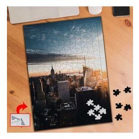 048 Gökdelenler New York City 240 Parça Puzzle Yapboz Tablo