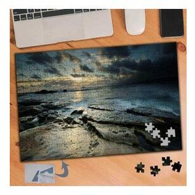 048 Gri Bulutlu Gökyüzü Manzara 240 Parça Puzzle Yapboz Tablo