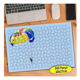05070 Paraşütle Gökyüzünde Süzülen Genç 240 Parça Puzzle Yapboz