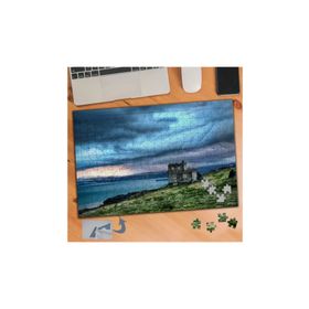 051 Deniz Kenarında Terk Edilmiş Ev 240 Parça Puzzle Yapboz Tablo