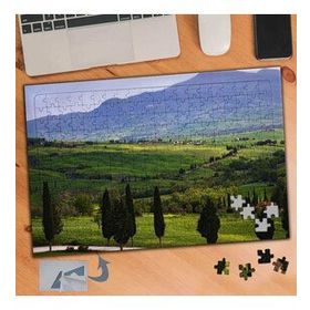 056 Doğal Yaşam Şirin Köy Kasabası 240 Parça Puzzle Yapboz Tablo
