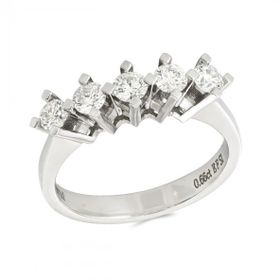 0,66 ct Pırlanta Beştaş Yüzük