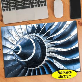 08009339 Motor Endüvi Malzemesi 240 Parça Puzzle Yapboz