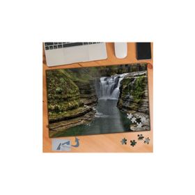091 Tabiat Harikası Şelale Manzarası 240 Parça Puzzle Yapboz Tablo
