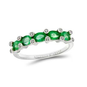 0,94 ct Pırlanta Zümrüt Yüzük