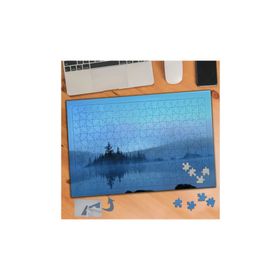 099 Sisli Göl Doğa Manzarası 240 Parça Puzzle Yapboz Tablo