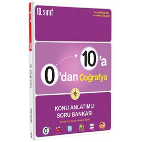 0'dan 10'a Coğrafya Konu Anlatımlı Soru Bankası-Tonguç Akademi Yayınları