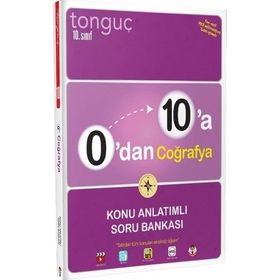 0'dan 10'a Coğrafya Konu Anlatımlı Soru Bankası-Tonguç Akademi Yayınları