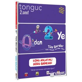 0'dan 2 ye Tüm Dersler Konu Anlatımlı Soru Bankası-Tonguç Yayınları