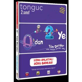 0'dan 2 ye Tüm Dersler Konu Anlatımlı Soru Bankası-Tonguç Yayınları