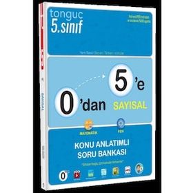 0'dan 5'e Sayısal Konu Anlatımlı Soru Bankası