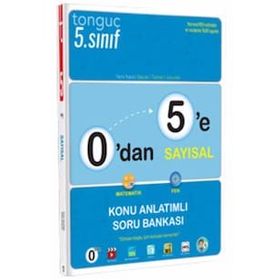 0'dan 5'e Sayısal Konu Anlatımlı Soru Bankası