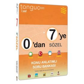 0'dan 7'ye Sözel Konu Anlatımlı Soru Bankası Tonguç Akademi Yayınları