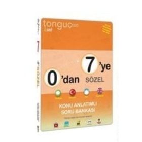 0'dan 7'ye Sözel Konu Anlatımlı Soru Bankası Tonguç Akademi Yayınları