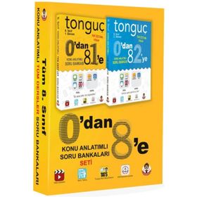 0'dan 8'e Hazırlık Seti-Tonguç Akademi Yayınları