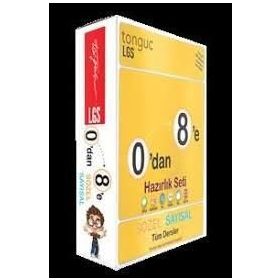 0'dan 8'e Hazırlık Seti-Tonguç Akademi Yayınları