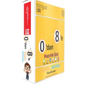 0'dan 8'e Hazırlık Seti-Tonguç Akademi Yayınları
