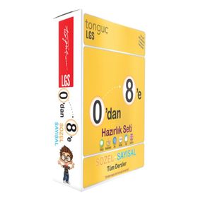 0'dan 8'e Hazırlık Seti-Tonguç Akademi Yayınları