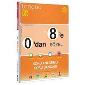 0’dan 8’e Sözel Konu Anlatımlı Türkçe İnkılap Tarihi İngilizce Din Kültürü Soru Bankası: