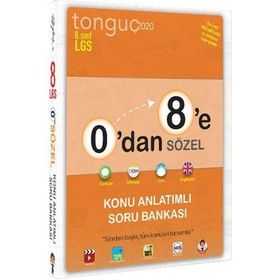 0’dan 8’e Sözel Konu Anlatımlı Türkçe İnkılap Tarihi İngilizce Din Kültürü Soru Bankası: