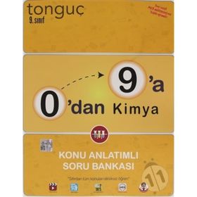 0'dan 9'a Kimya Konu Anlatımlı Soru Bankası Tonguç Akademi