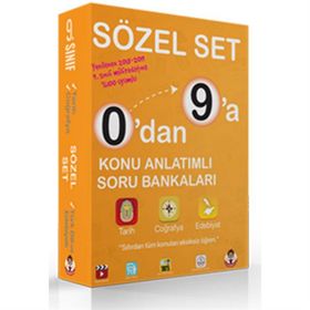0'dan 9'a Konu Anlatımlı Soru Bankası Sözel Set 2020-2021-Tonguç Akademi Yayınları