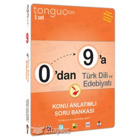 0dan 9a Türk Dili Ve Edebiyatı Konu Anlatımlı Soru Bankası-Tonguç Akademi Yayınları